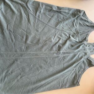 Lululemon tank in olive